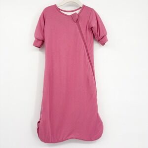 PurComfy Baby Bamboo Berry Pink 1.0 TOG LuxeDream Slumber Bag Sleep Sack 3-6M
